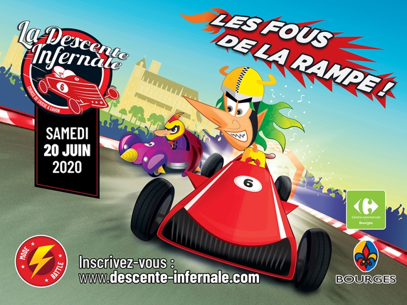 La descente infernale Bourges