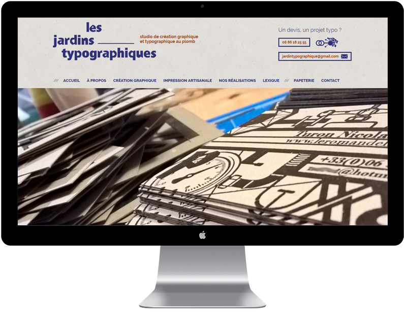 Jardins typographiques